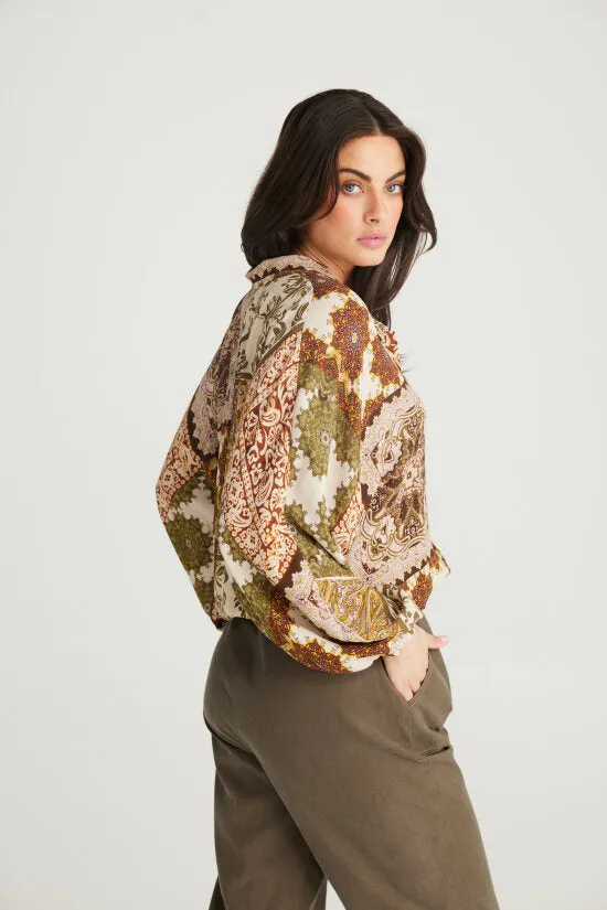 Talisman Hazel Shirt Paisley Gardens