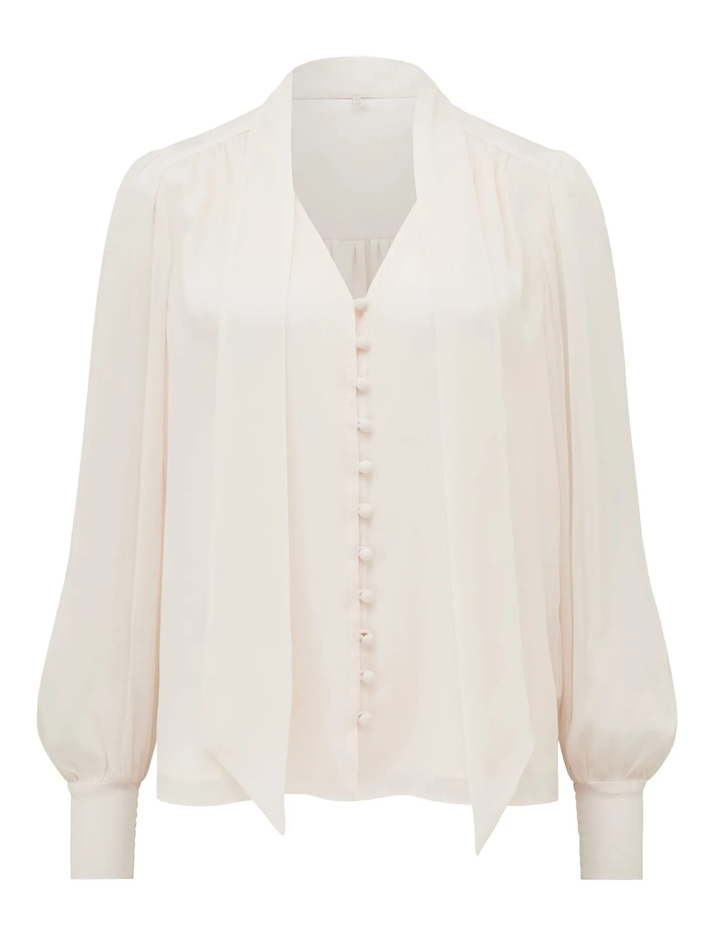 Teresa Neck Tie Blouse