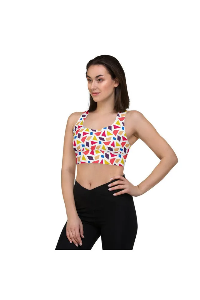 Urban Confetti Longline sports bra