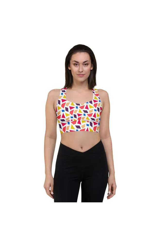 Urban Confetti Longline sports bra