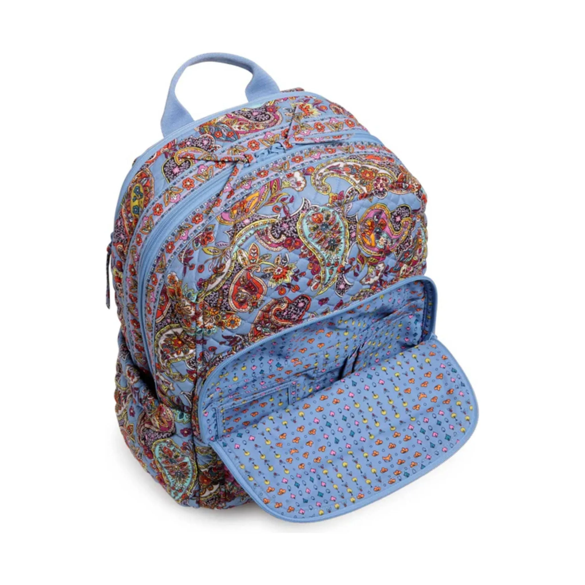 Vera Bradley Campus Backpack - Provence Paisley