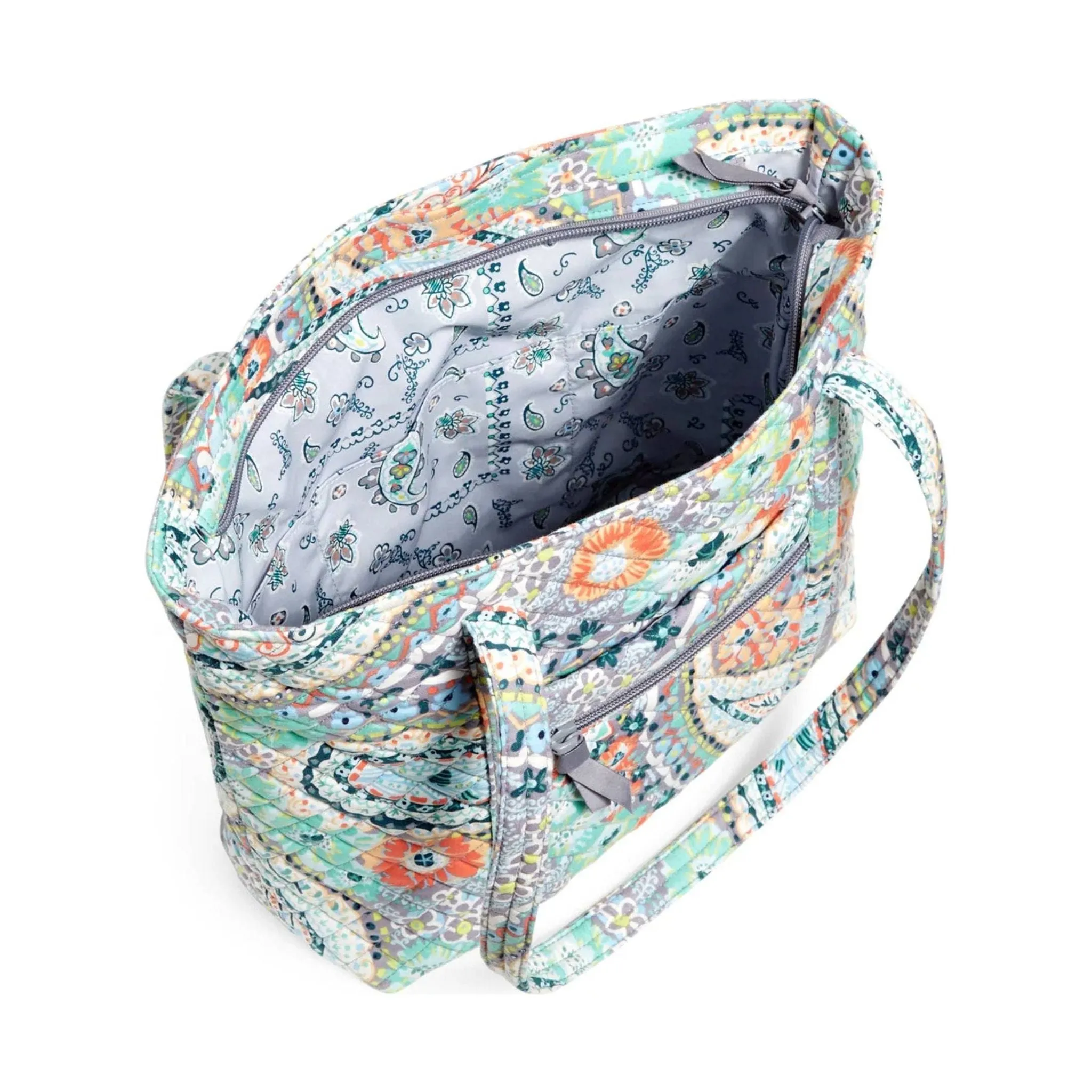 Vera Bradley Small Tote - Citrus Paisley