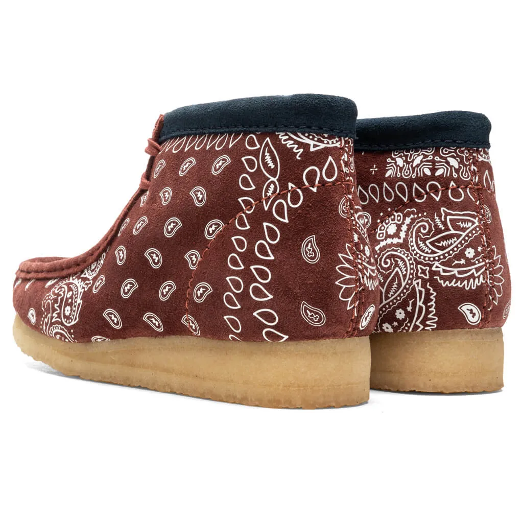 Wallabee Boot - Brick Paisley