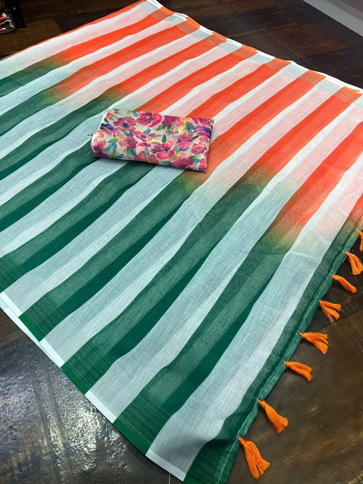 Women Tiranga Saree Special For Independence day